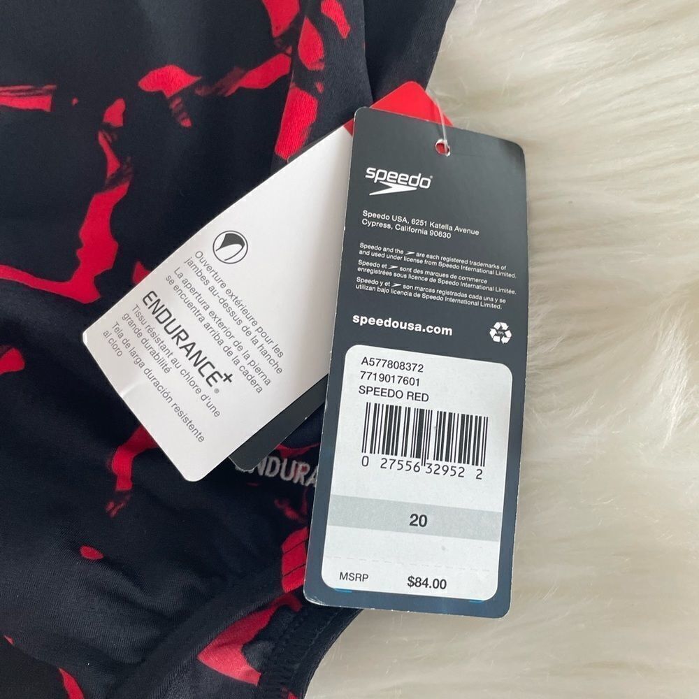 SPEEDO Endurance+ Wrack It Up Ladies Super Pro One
Piece Swimsuit 20 NWT - Picture 4 of 10
